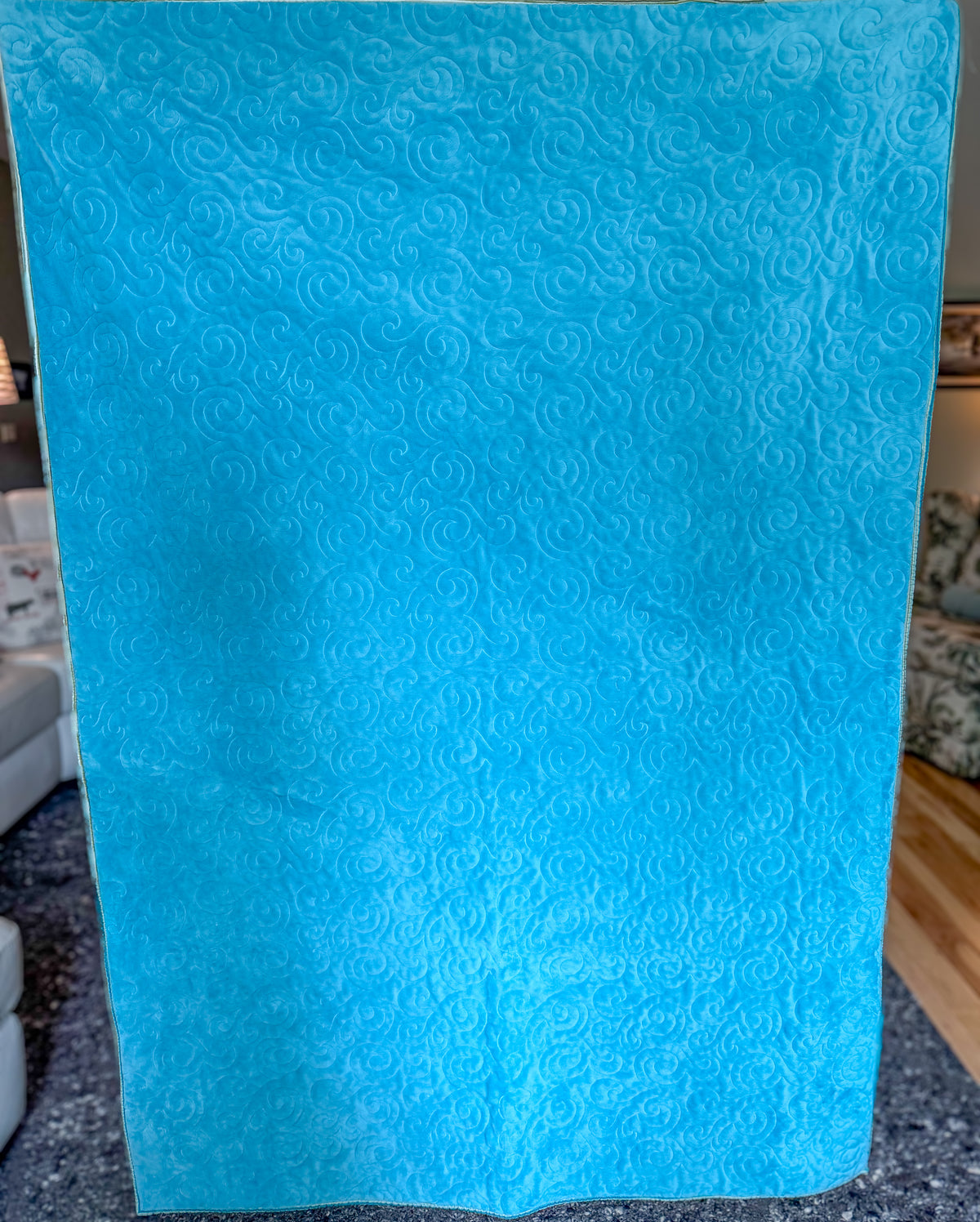 Standard Edge-to-Edge Mail In Quilting Service (most common)